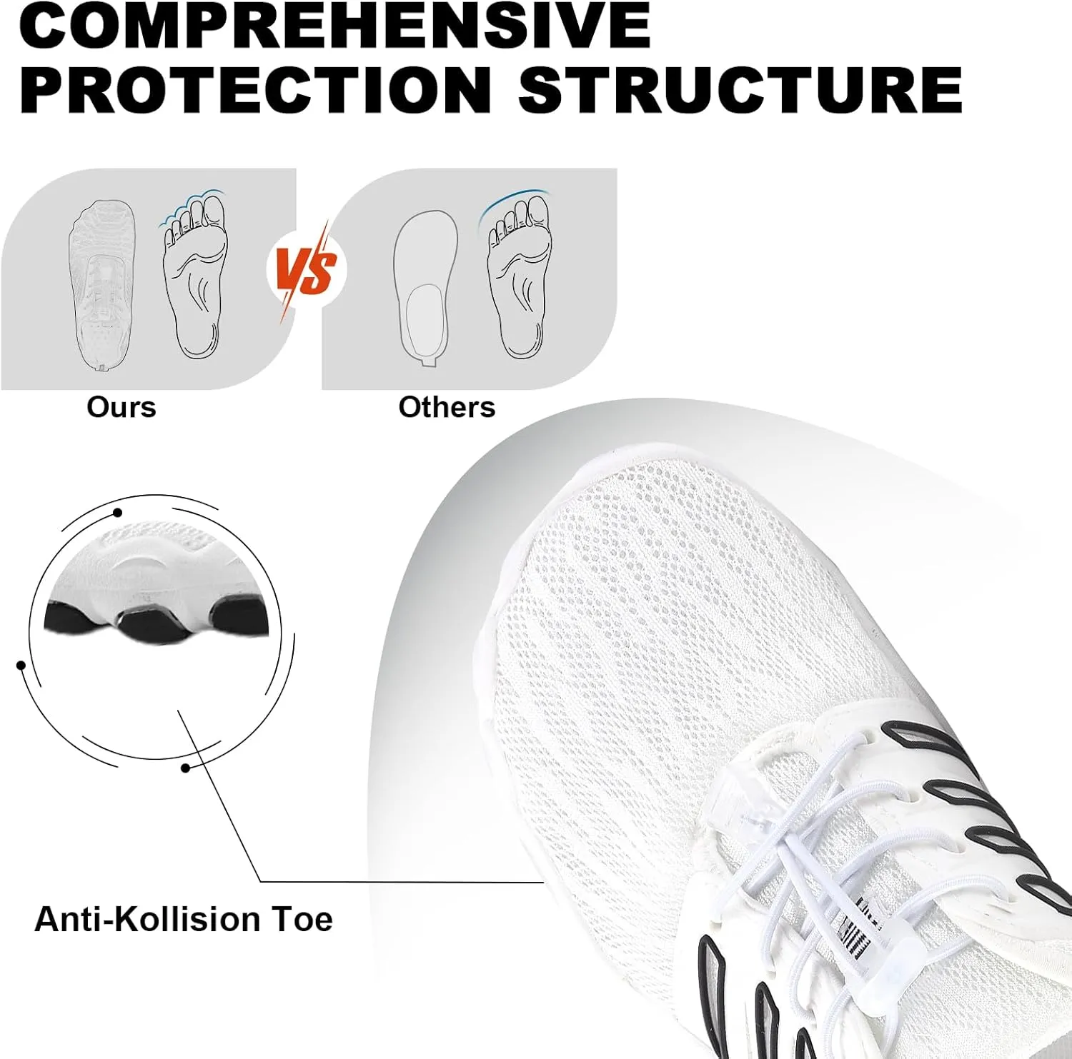 Hike Barefoot Water Shoes, Grounded Footwear Pro Barefoot Shoes Women Men, Non-Slip Athletic Hiking Trail Running Shoe, Breathable Zero Drop Water Shoe Wide Toe Box