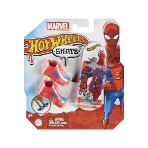 Hot Wheel Skate Themed Entertainment Fingerboard   Shoes Marvel Spider-Man
