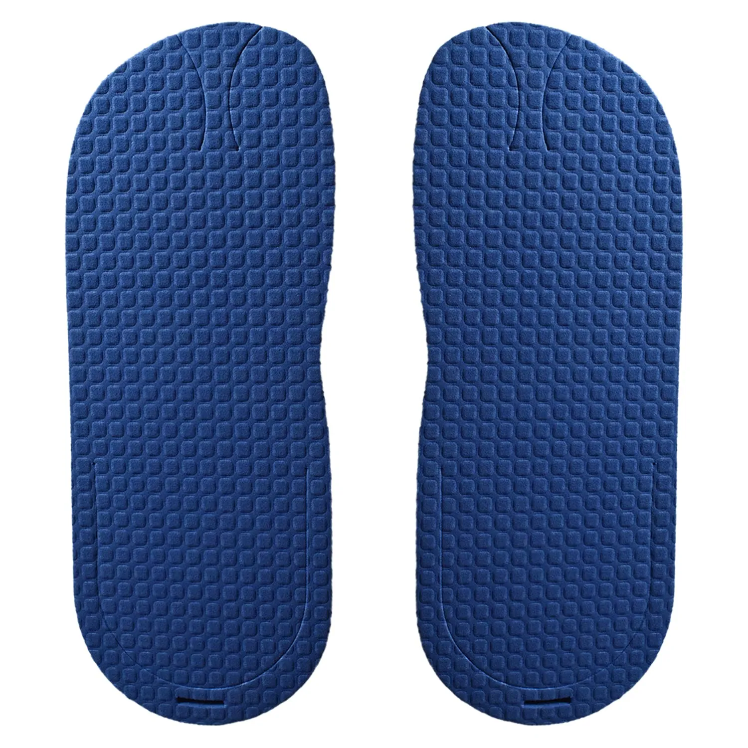 Kuber Industries Rubber Bathroom Slipper For Men & Women 1 Pair (Blue) 54KM4204