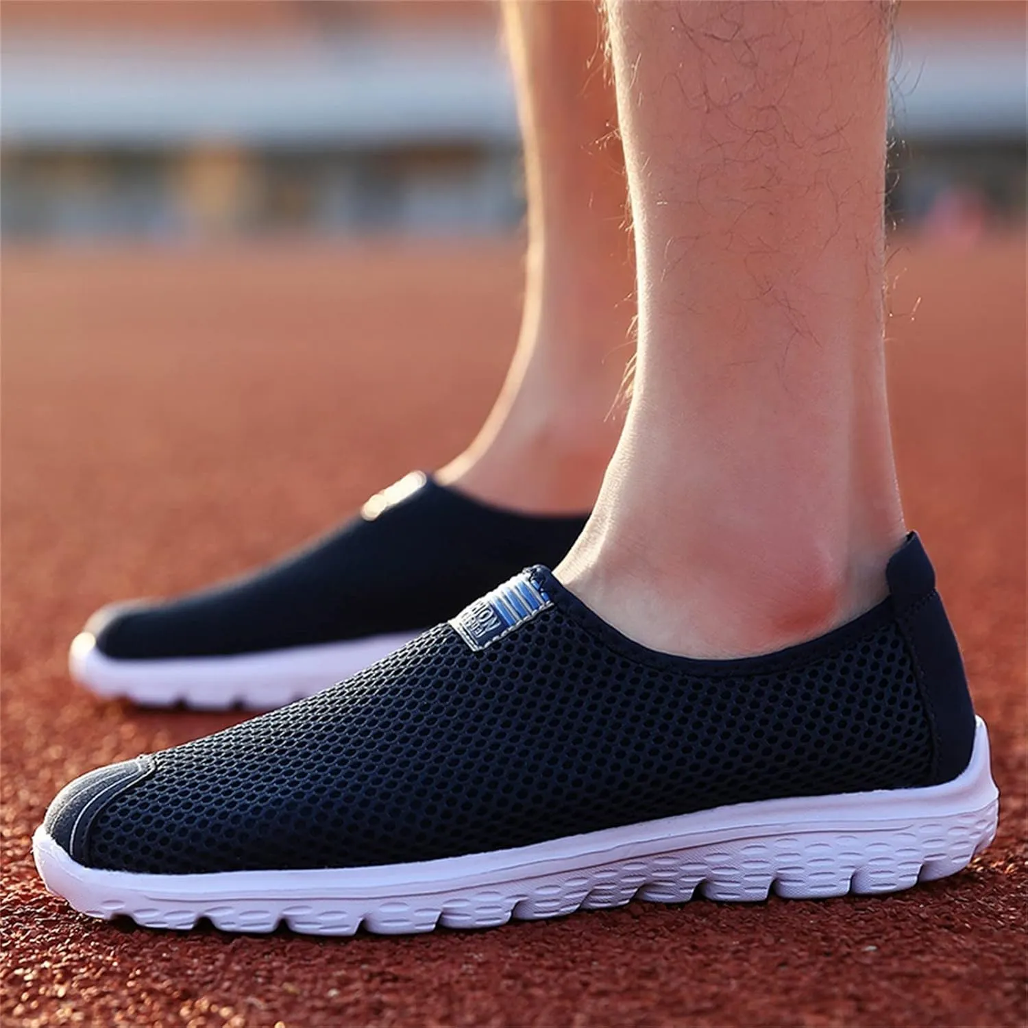 Men's Casual Shoes Workout Shoes Men Running Shoes Lightweight Tennis Shoes Non Slip Breathable Mesh Walking Sneakers