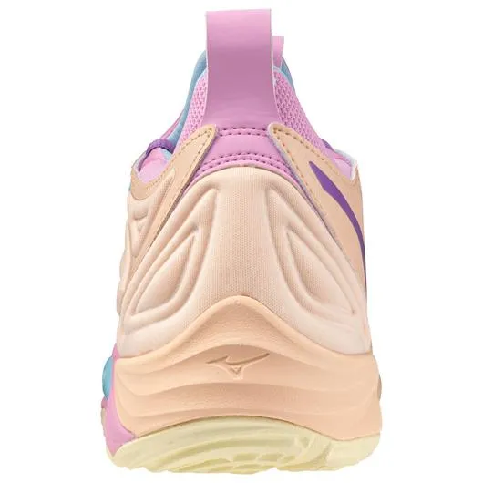 Mizuno Wave Momentum 3 - Unisex Volleyball Shoe - Peach Bud